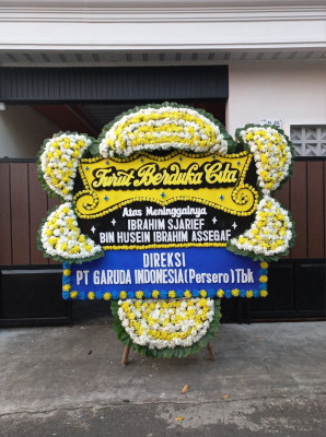 Papan Bunga Duka di Berohol