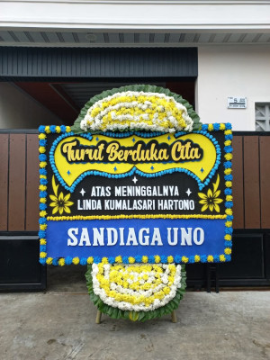 Papan Bunga Duka di Berohol